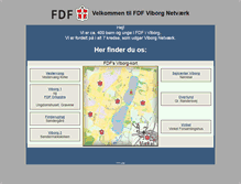Tablet Screenshot of fdf.viborgsiden.dk